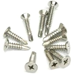 Vít đuôi cá đầu bằng M4 chất liệu inox, KT 4x20mm, gói 100 con