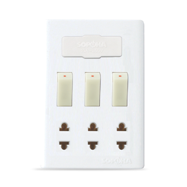 Bảng điện cao cấp Sopoka E5