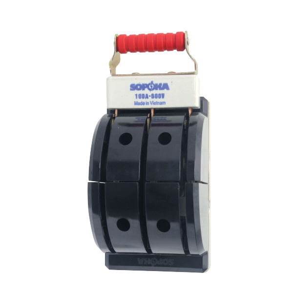 Cầu dao đảo chiều đế sứ cực đúc 150A 3P 2N Sopoka D43