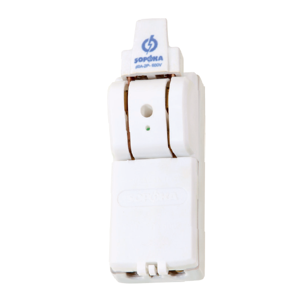 Cầu dao đế sứ cực đúc 2P 60A Sopoka D7