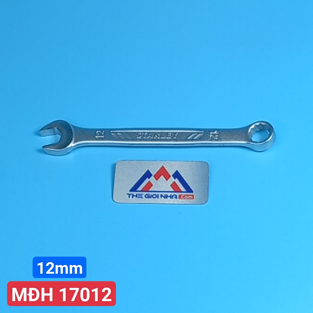 Cờ lê vòng miệng 12mm STANLEY 72-809, chiều dài 160mm