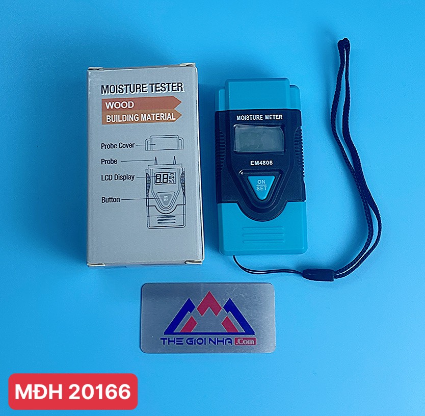 Máy đo độ ẩm bê tông, tường, thạch cao Totalmeter EM-4806