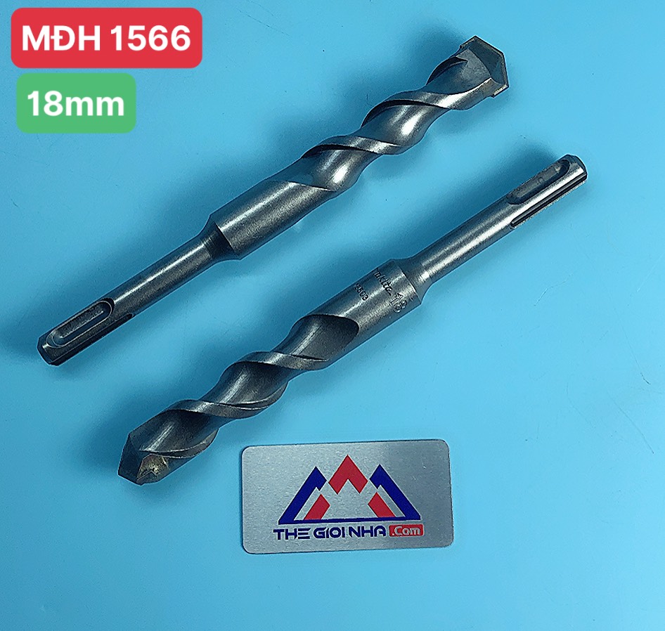 Mũi khoan bê tông chuôi gài SDS Plus 18x160mm Makita D-16209