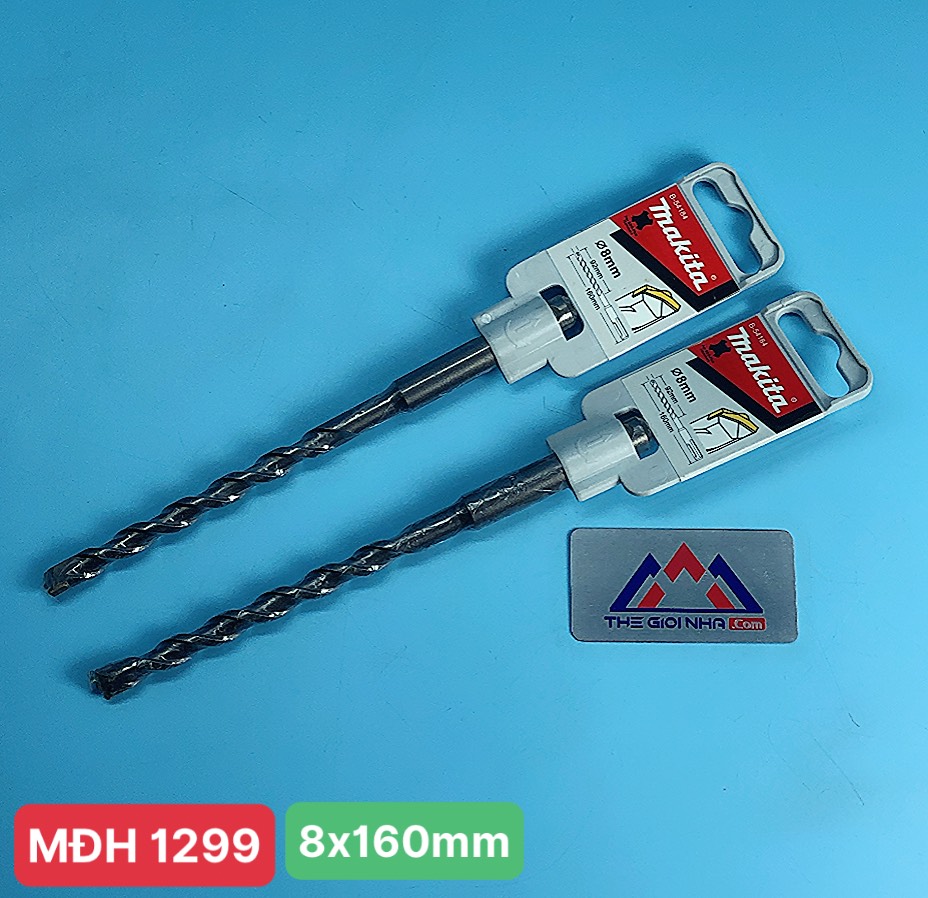 Mũi khoan bê tông chuôi gài SDS Plus 8x160mm Makita B-54184