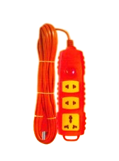 Ổ cắm 3 cửa công suất lớn Sopoka 3S-3000W2+10m, dây 10m