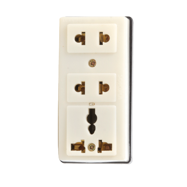 Ổ cắm điện 3 cửa Sopoka T32