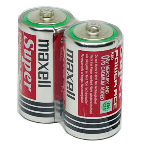 Pin Trung Maxell R14 vỉ 2 viên