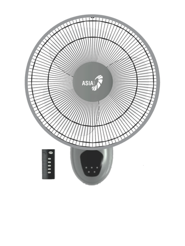 Quạt treo tường Asia VY377090 màu xám, công suất 55W