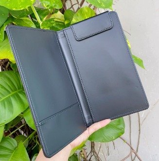 Bìa trình kí EU.03, màu Đen, kt tầm 15*21cm