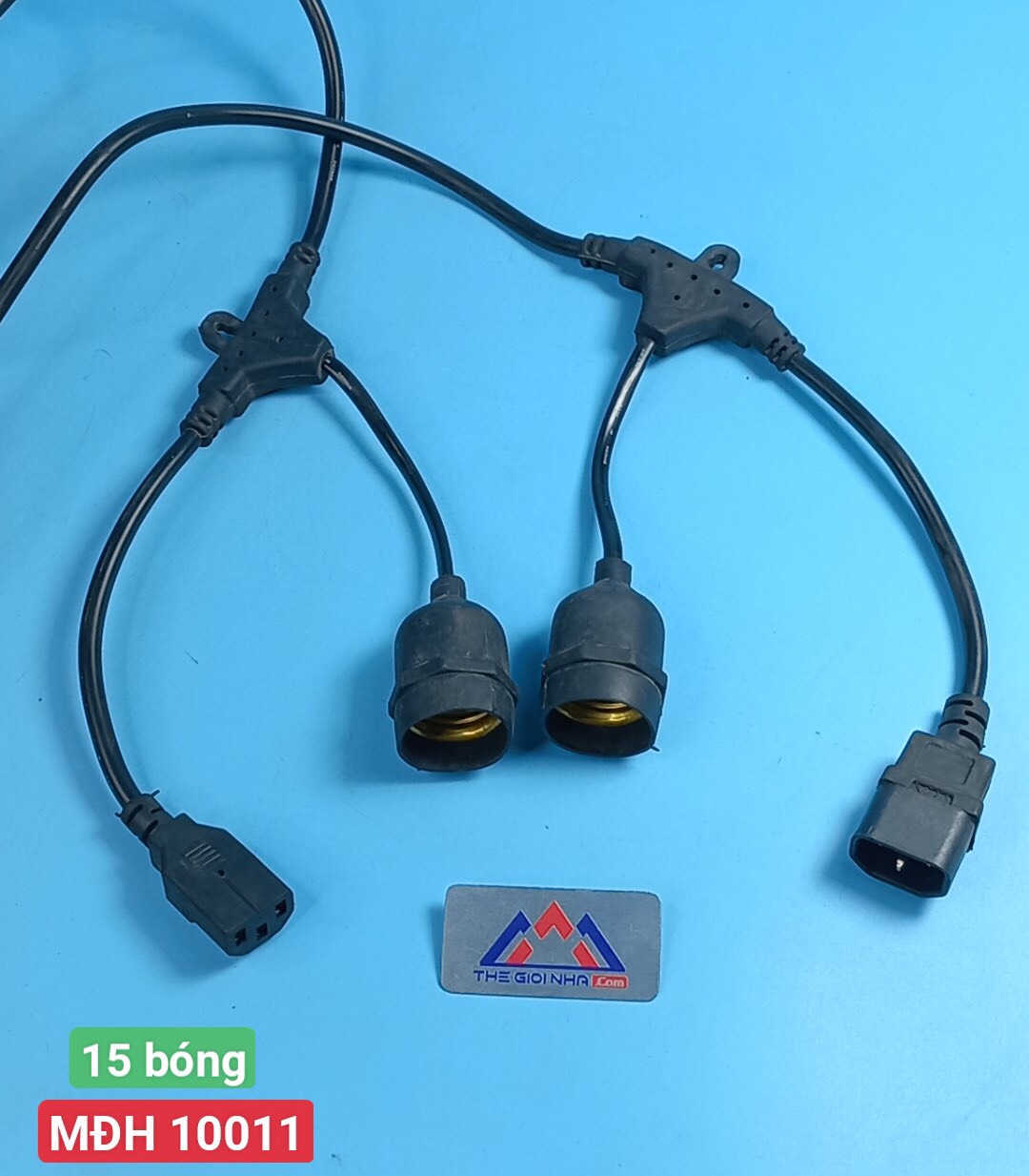 Dây đèn led trang trí ngoài trời E27 DDCT10-15