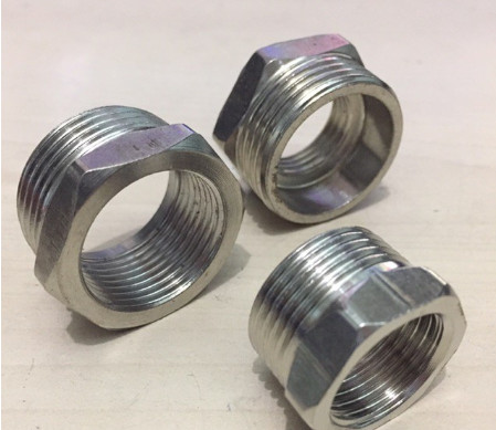 Lơ nối ren ngoài 34 thu ren trong 27 inox 304