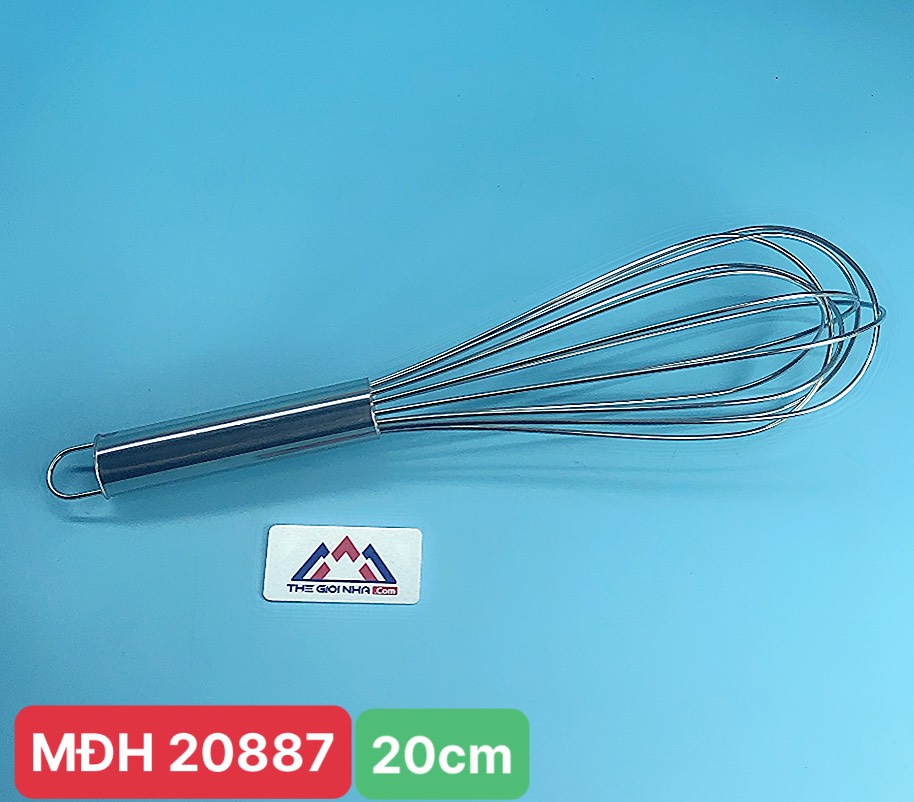 Cây Đánh Trứng Inox 20cm