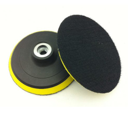 Đế chà nhám tròn 100mm (Gai, loại dán), cốt 10mm