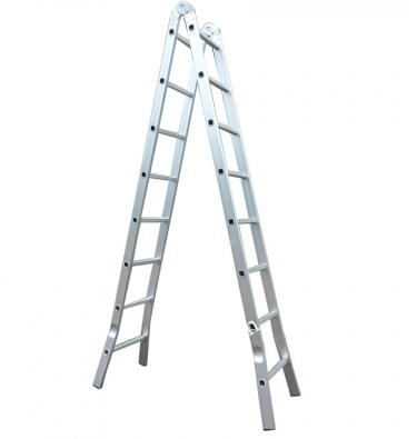 Thang nhôm gấp chữ A NIKITA NIKA-25, chiều cao chữ A 2.5m