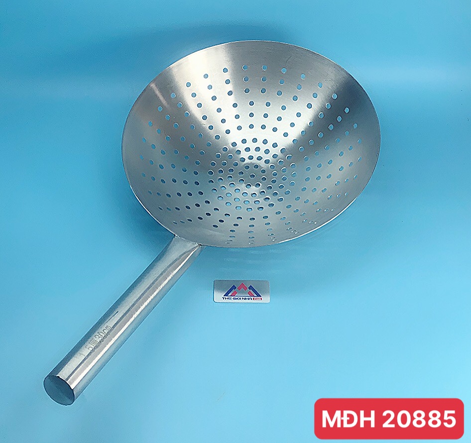 Vợt chiên inox đường kính 300mm cán 215mm