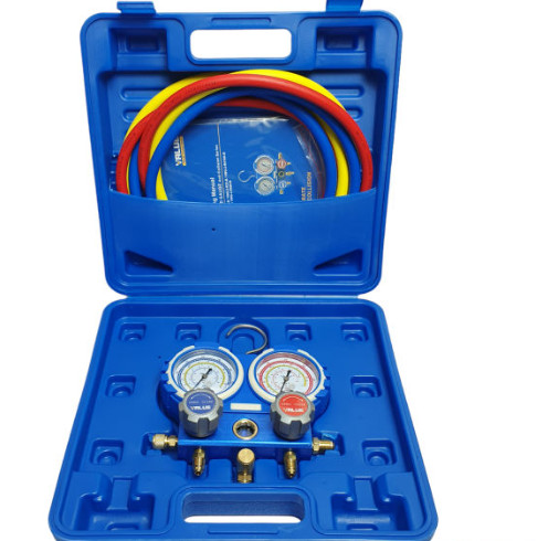 Bộ đồng hồ sạc gas lạnh Value VMG-2-R410A-B (có dây)