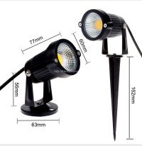 Đèn chiếu cây LIGHT 5W đế ngồi 220V 50Hz IP65 ánh sáng vàng