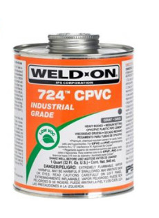 Keo dán ống CPVC Weld-On 724; 946ml/lon