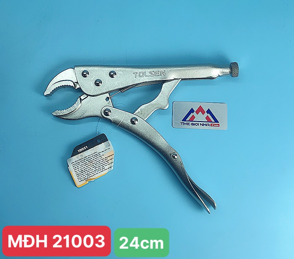 Kìm bấm miệng cong Tolsen 10051 24 cm