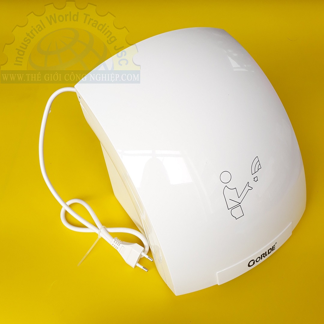 Máy sấy tay công suất 2000W B-920 Gorlde màu trắng