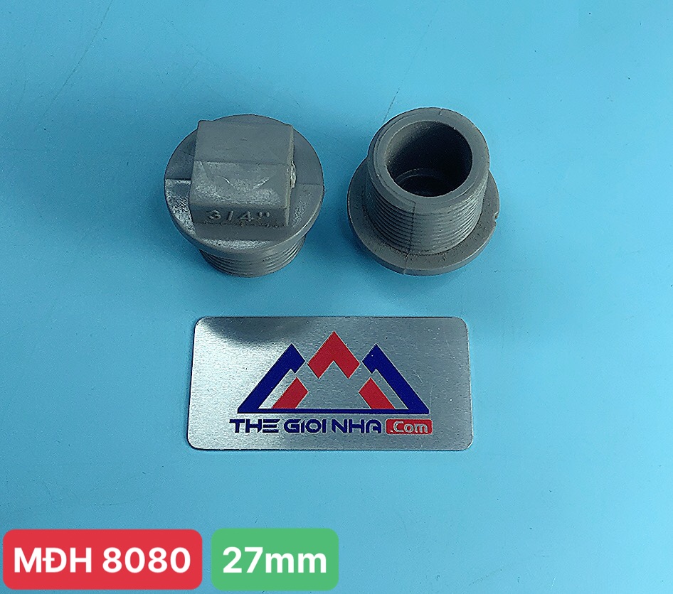 Nắp khóa ren ngoài 27 D Nhựa Bình Minh