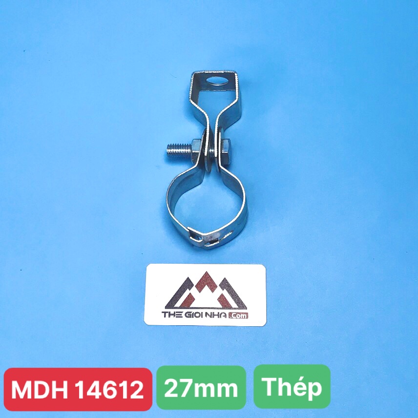 Cùm treo ống φ27mm, chất liệu thép mạ kẽm