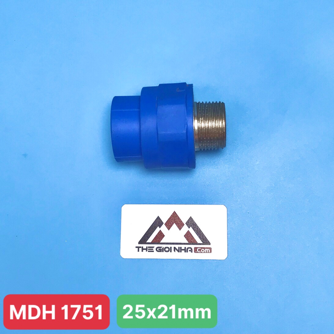 Nối ren ngoài Ø25 x 1/2inch PPR Bình Minh