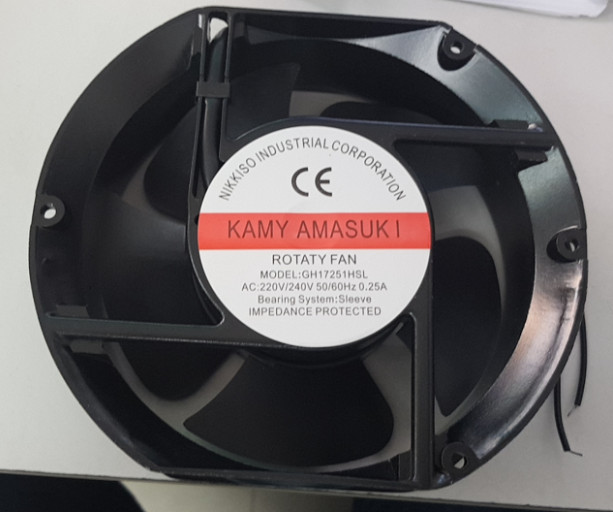 Quạt tản nhiệt Kamyamasuki GH17251HSL, kích thước 150x172x51mm điện áp AC 220/240V