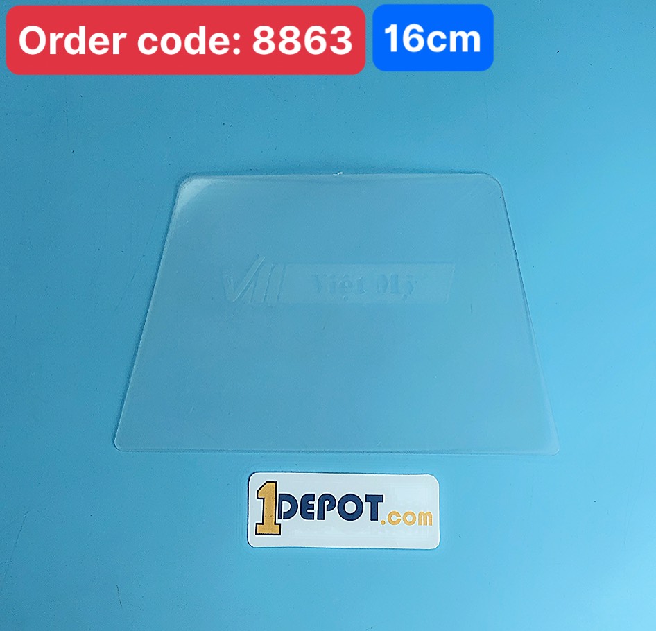 Dao trét nhựa dài 16cm Việt Mỹ màu trắng