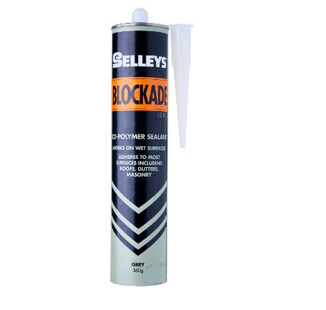 Keo chống dột mái tôn Selleys Blockade 360g, (thùng 12 chai), màu xám