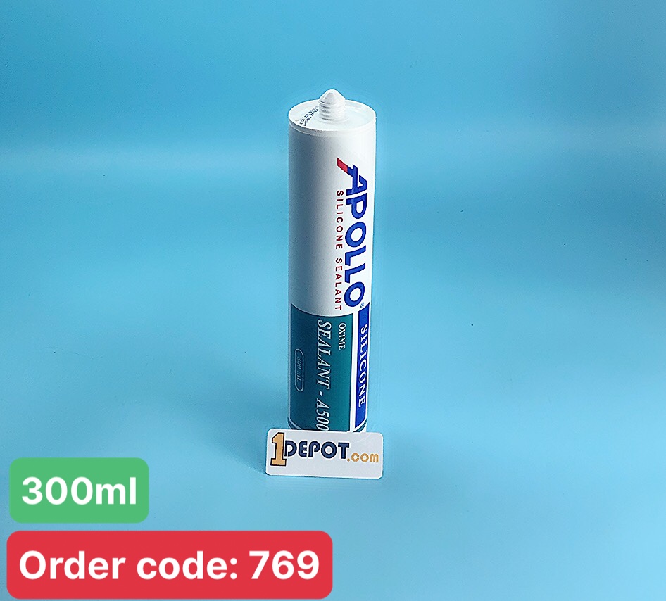 Keo silicone Apollo A500 300ml màu đen