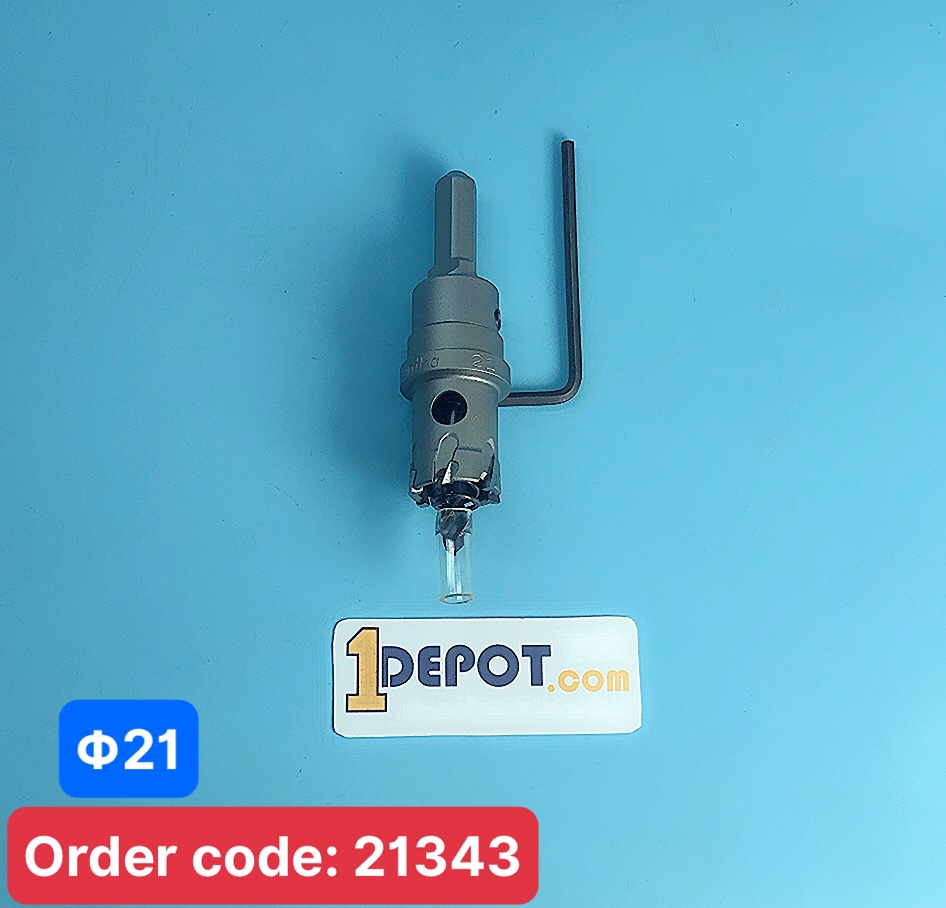 Mũi khoét hợp kim phi 21mm UNIKA MCTR-21