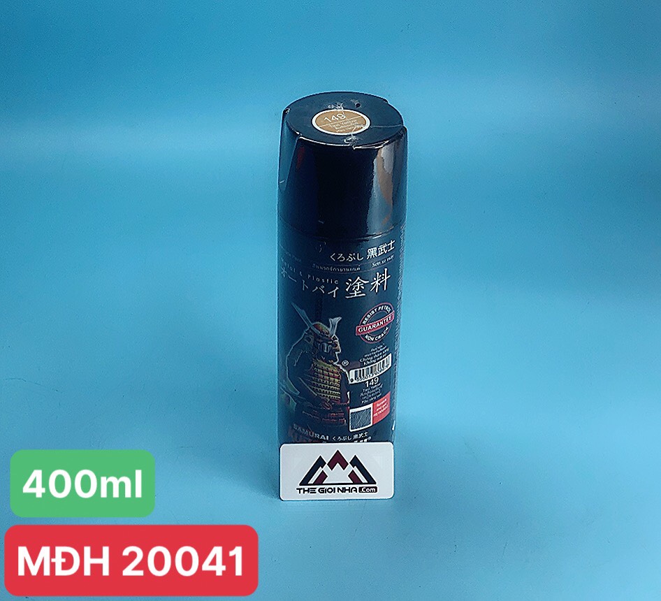 Sơn xịt Samurai Kurobushi - MÀU VÀNG TAXI 149 (400ml)