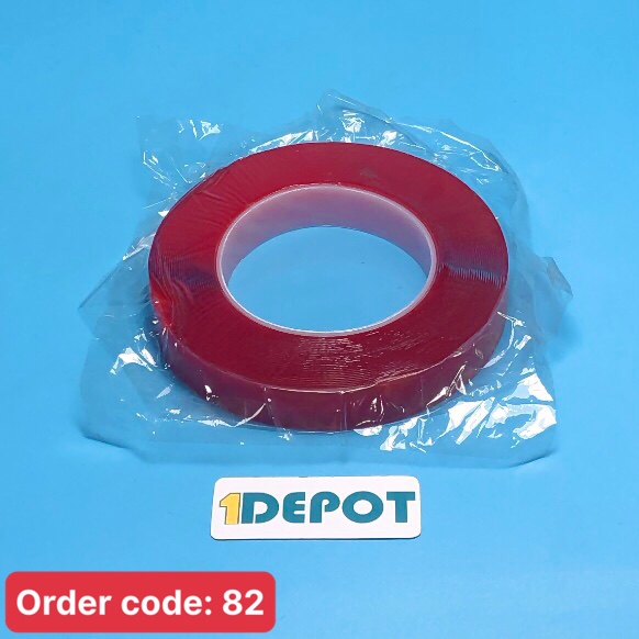 Băng keo cường lực 2 mặt siêu dính bản rộng 2cm x chiều dài 10m, độ dày 0.8mm