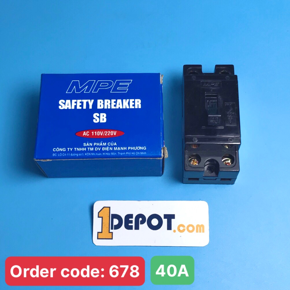 CB Cóc 40A MPE SB-40