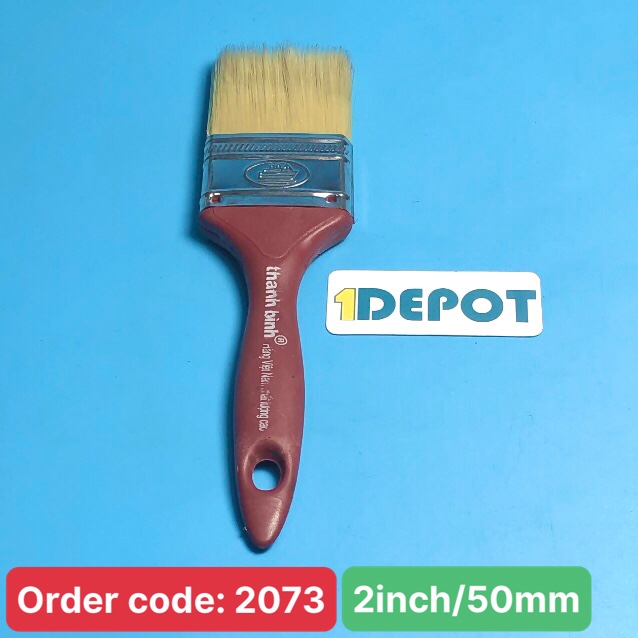 Cọ cán nhựa màu nâu 2 inch/5 cm 1NNS20 Thanh Bình