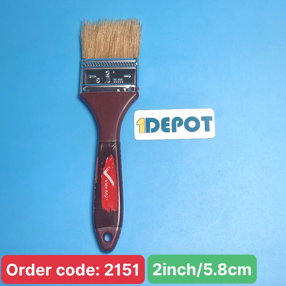 Cọ quét sơn Việt Mỹ cán nâu 2 inch (50mm)