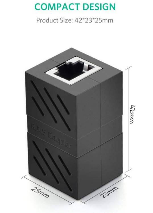 Đầu nối mạng LAN RJ45 Ugreen 30718