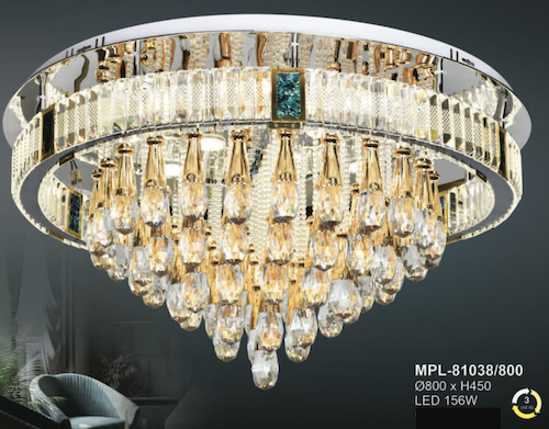 Đèn chùm Andora MPL-81038/800 Ø800*H450, LED 156W