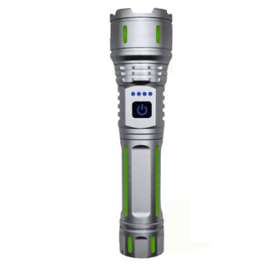 Đèn pin cầm tay RAY BOW RB-1181, chiếu xa 700 mét, có ZOOM xa gần chống nước, sạc ngược cho điện thoại