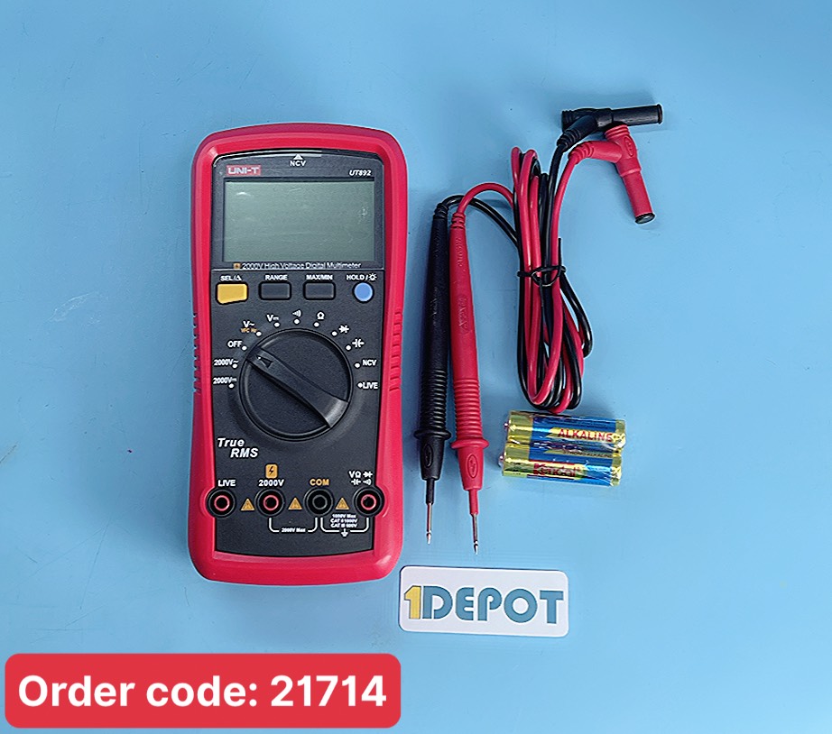 Đồng hồ vạn năng UNI-T UT892 (True RMS, 2000V AC/DC)