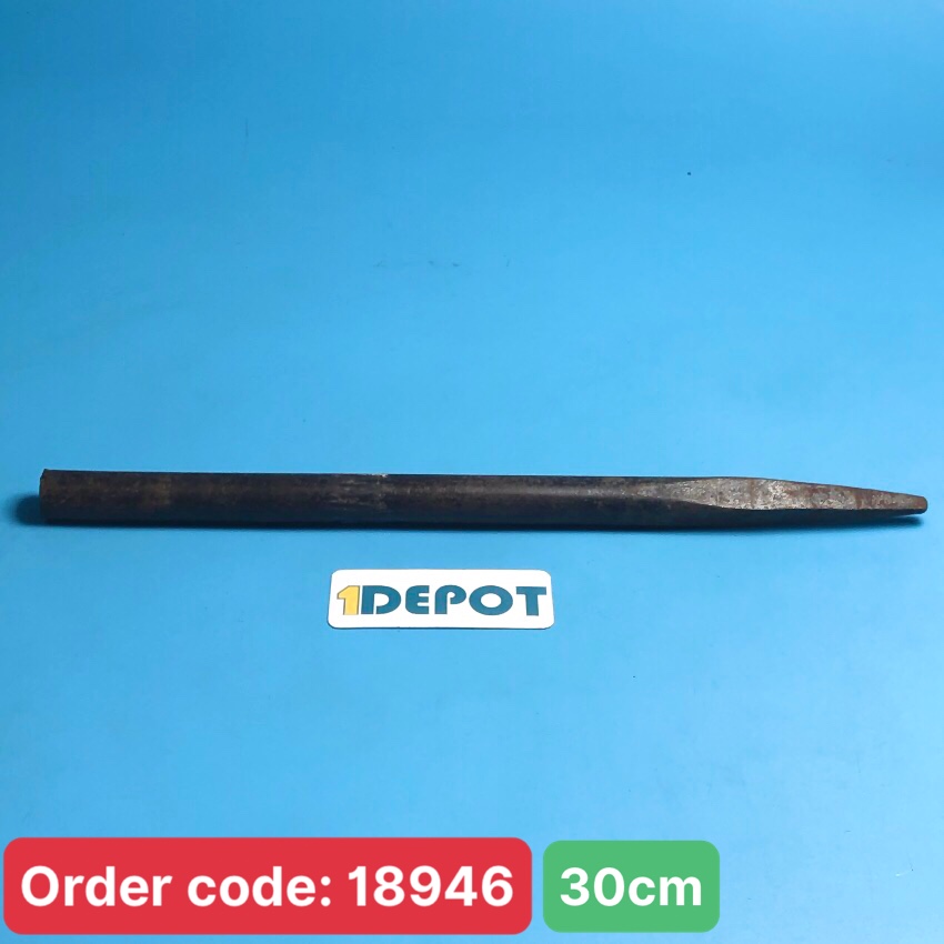 Đục đầu nhọn màu đen 30cm