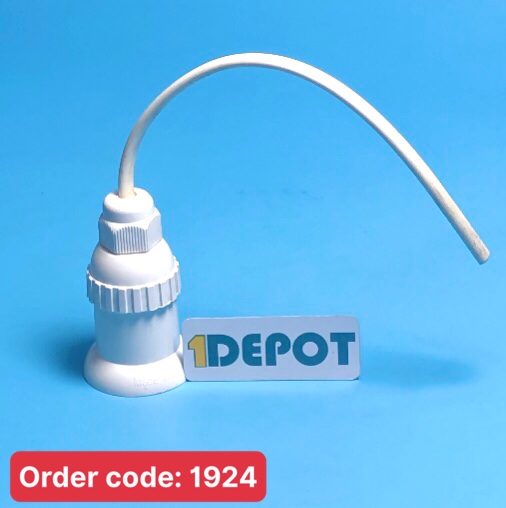 Đui đèn Tasaky TX5 màu trắng, dây dài 20cm
