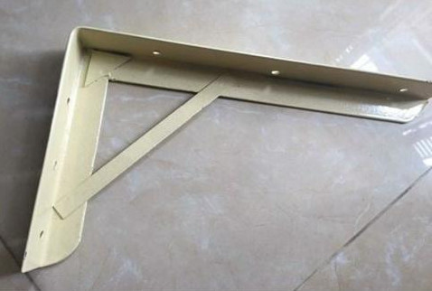 Ke góc vuông chữ L 30cm, chất liệu sắt sơn vàng