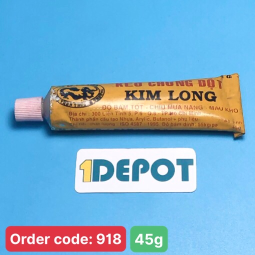 Keo chống dột kim long (tuýp 45g)