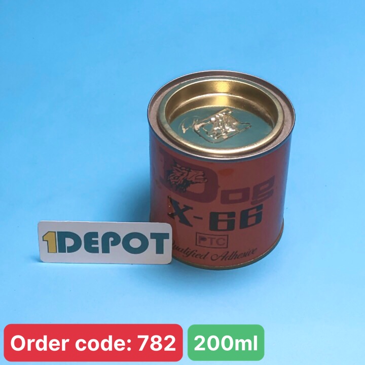 Keo con chó X-66 Dog 200ml 36lon/thùng