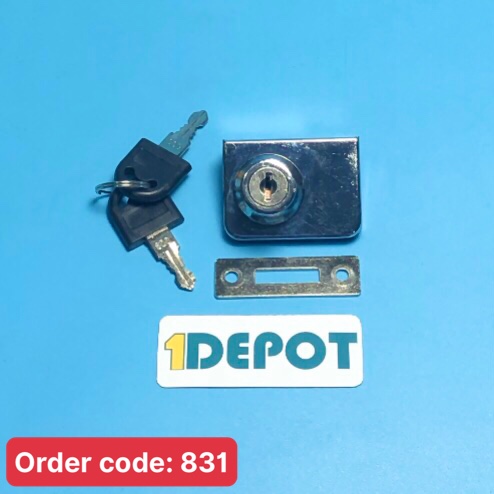 Khóa cửa kính tủ trưng bày, không khoan Vhardware 14541