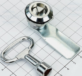 Khoá Tủ Điện Tam Giác mạ kẽm MS705-1-2