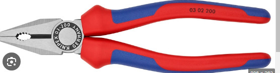 Kìm Đa Năng Knipex 03 02 200 Lưỡi 60HRC Chiều Dài 200mm