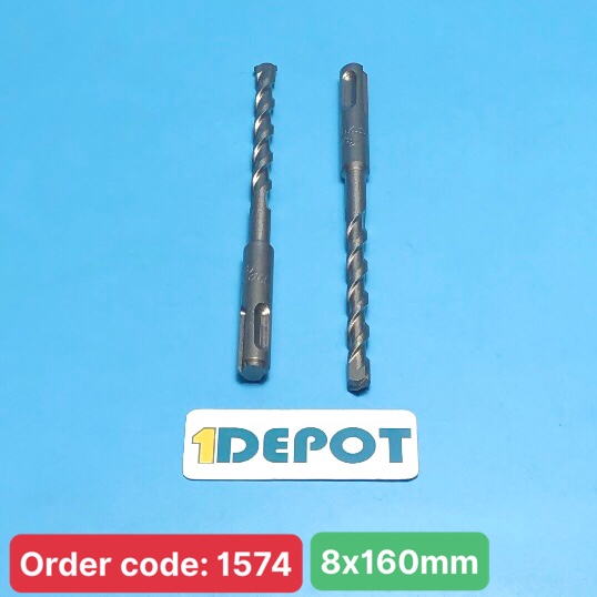 Mũi khoan bê tông chuôi gài SDS Plus 8x160mm Makita D-00131, chuôi gài